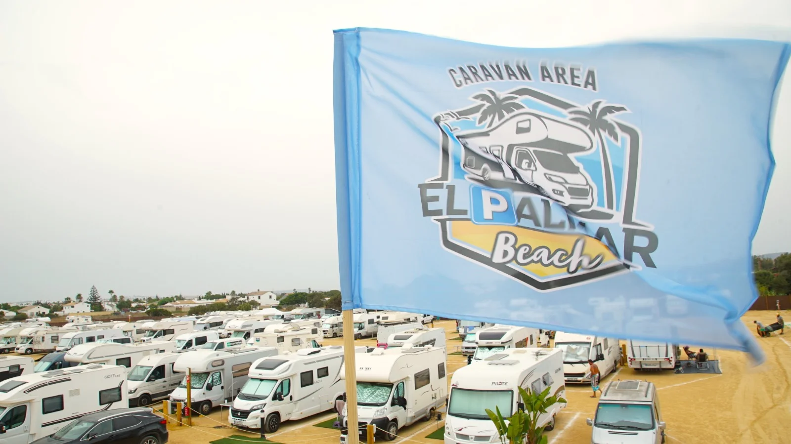 Área Parking Caravanas El Palmar Beach