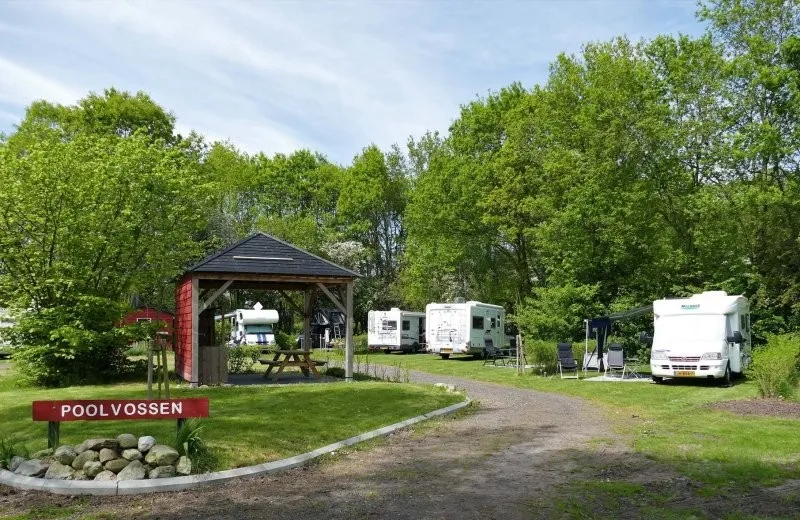 Camperplaats Poolvossen op Camping Padjelanta